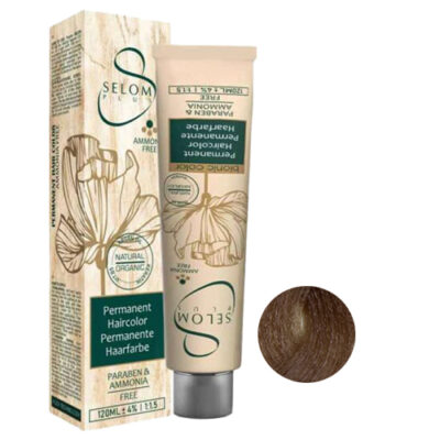 رنگ مو بدون آمونیاک سلوم شماره 0-7 حجم 120 میل رنگ بلوند متوسط