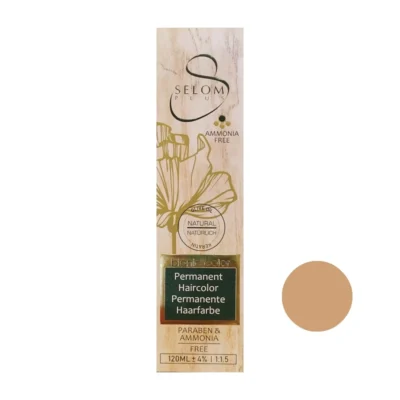 رنگ مو سلوم شماره 0-8 حجم 120 میل رنگ بلوند روشن