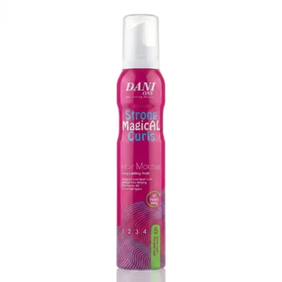 موس مو دنی وان مدل Strong Magical Curls شماره 5 قرمز حجم 200 میلی‌لیتر